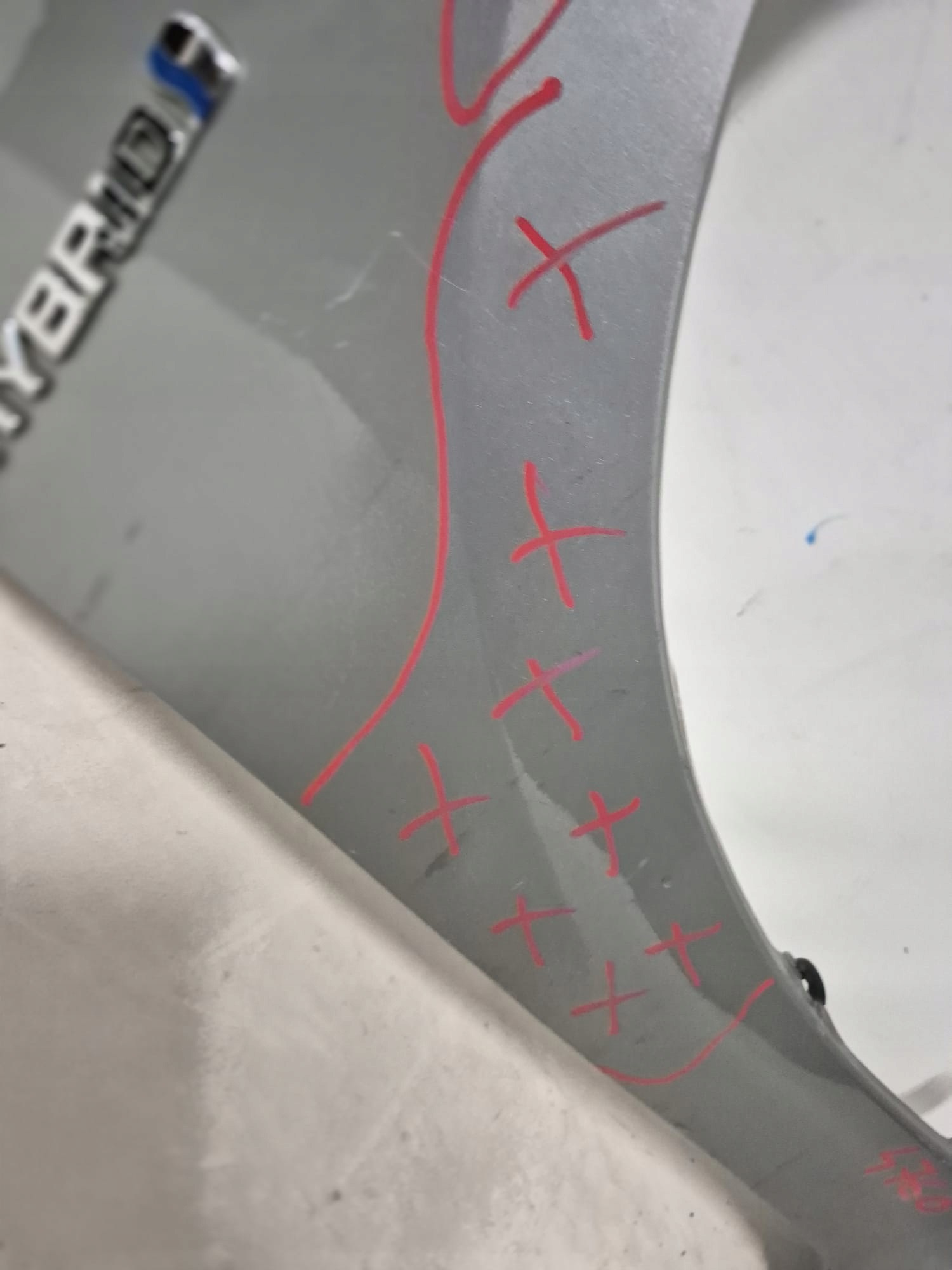 TOYOTA AURIS II 2 12-18 fender front front right