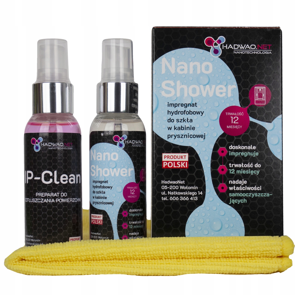 

Impregnat do kabin prysznicowych Nano Shower