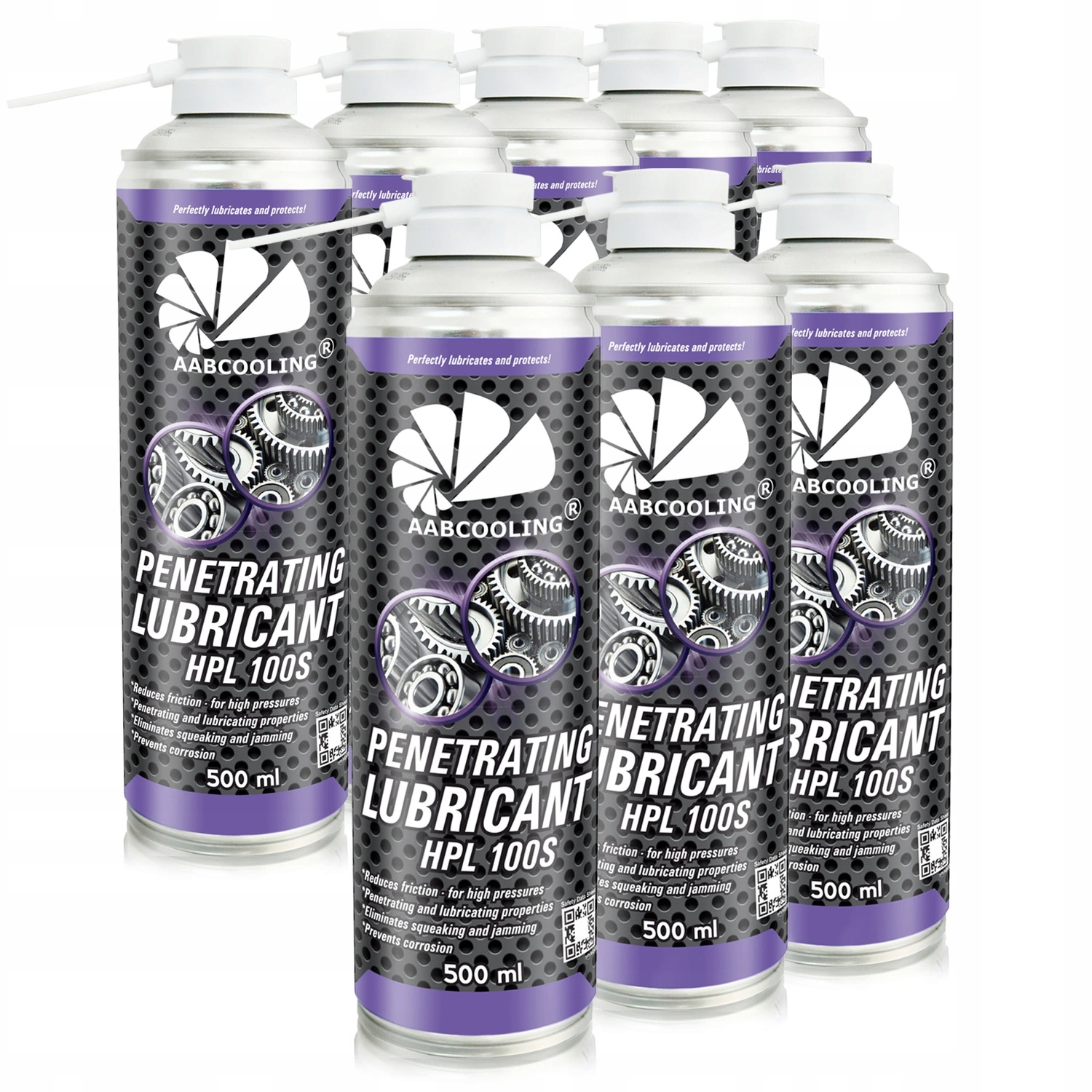 Univerzální Mazivo Na Řetězy 8X500 ml, Mazá, Čistí, Chrání Články