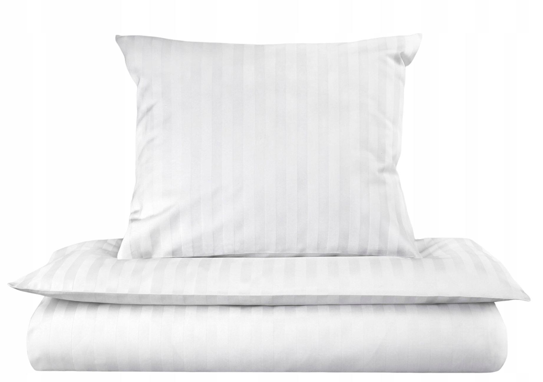 Damašek 1 cm Hotelové povlečení 180 x 200 cm 2x povlak na polštář, expresní zámek
