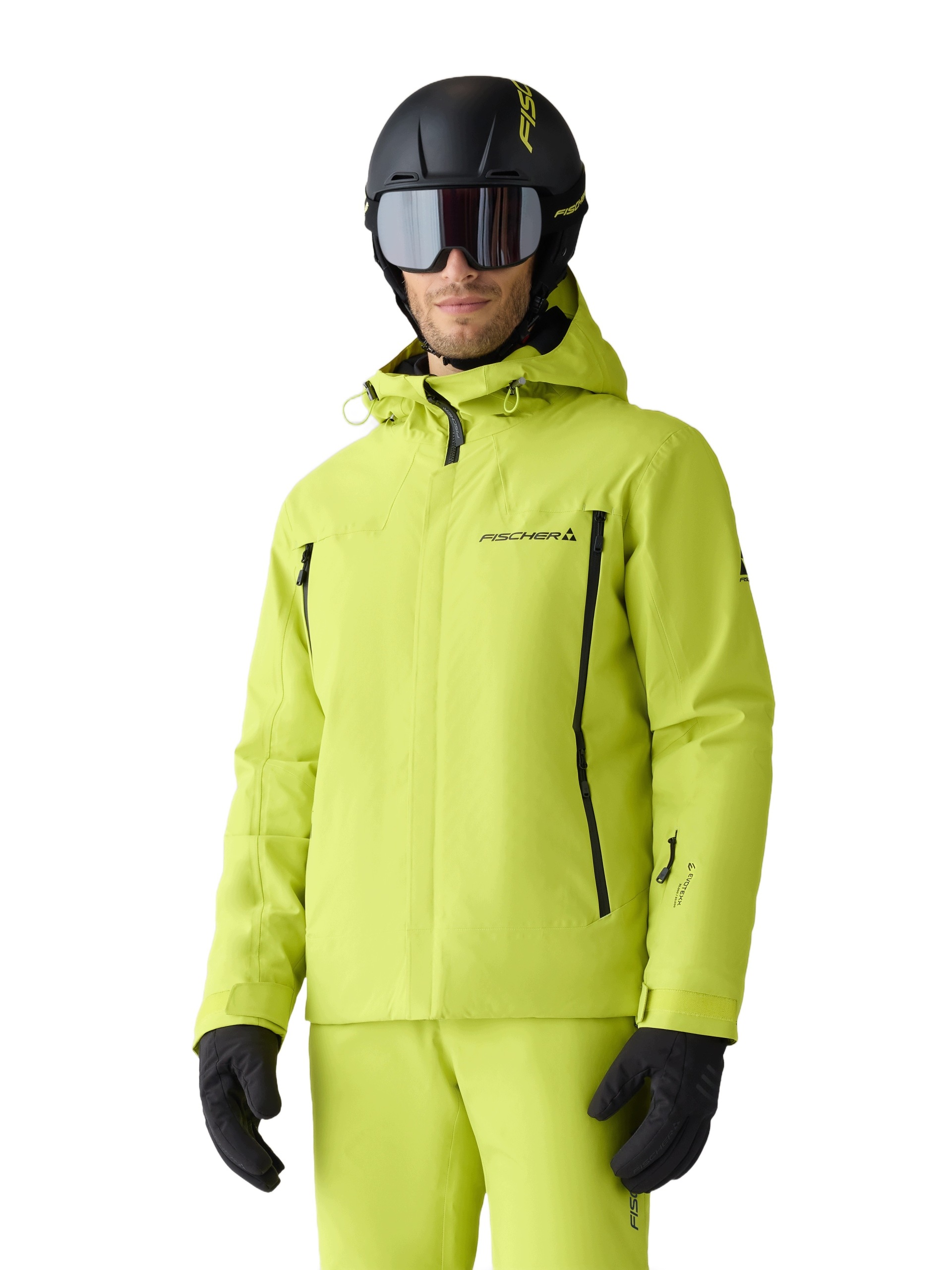 Kurtka narciarska męska Fischer Rush Jacket mem. 20.000 Yellow XXL
