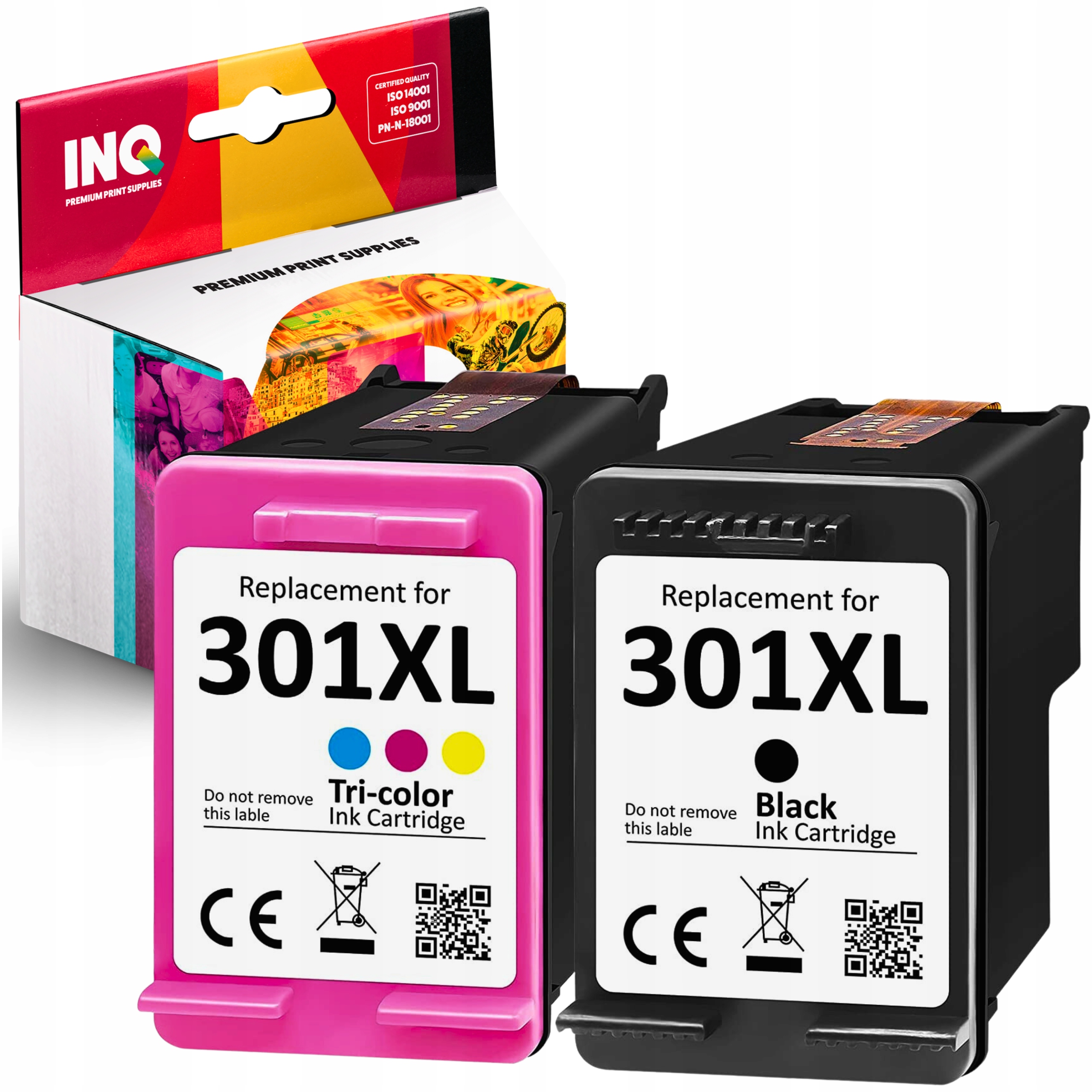 

Tusze do Hp 301 XL czarny kolor 1050 1510 2050