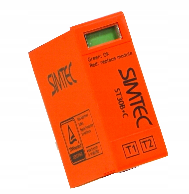 Vložka omezovače přepětí B+c 4P 30kA Simtec 275V