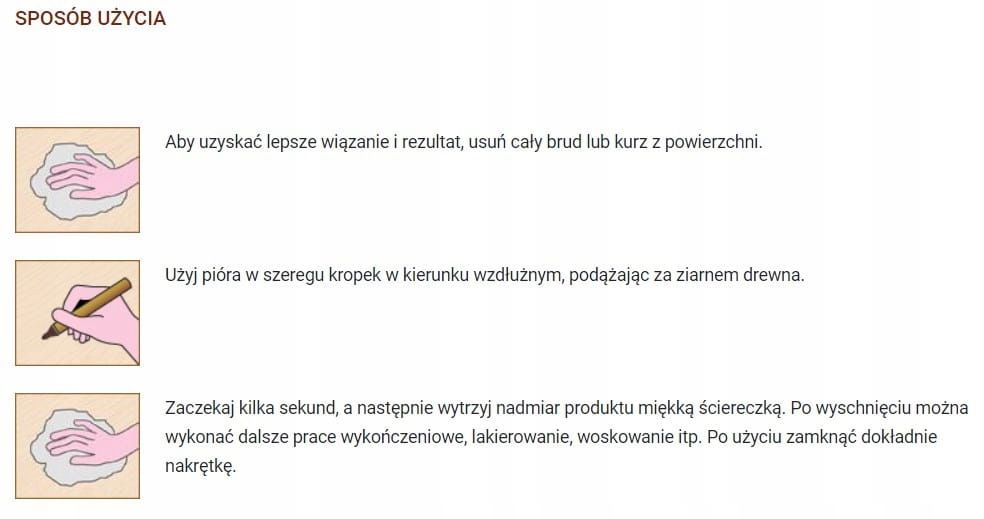 Pisak retuszerski, pisak do retuszu, SOSNA Kod producenta 080005