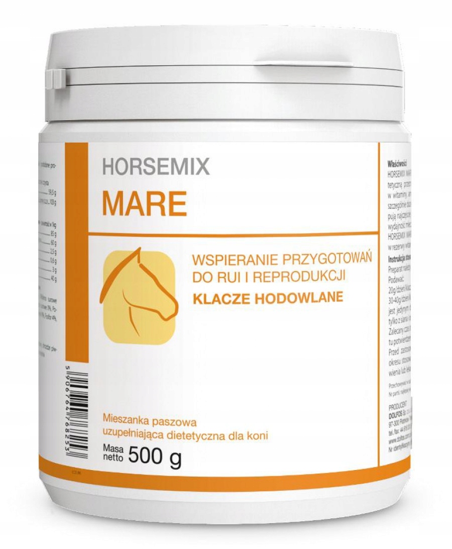 

Dolfos Horsemix Mare 500g dla klaczy hodowlanych