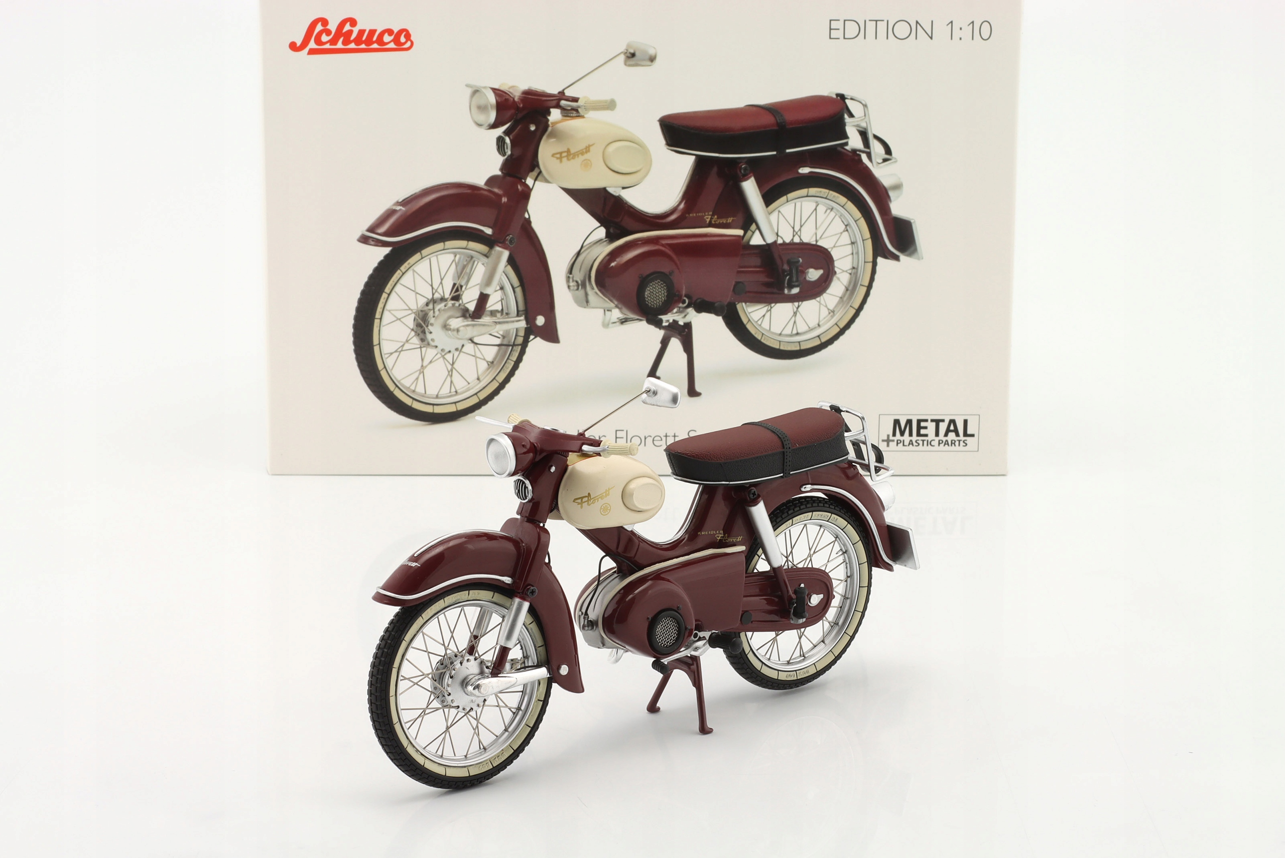 Schuco Kreidler Florett 1964 Weinrot 1:10