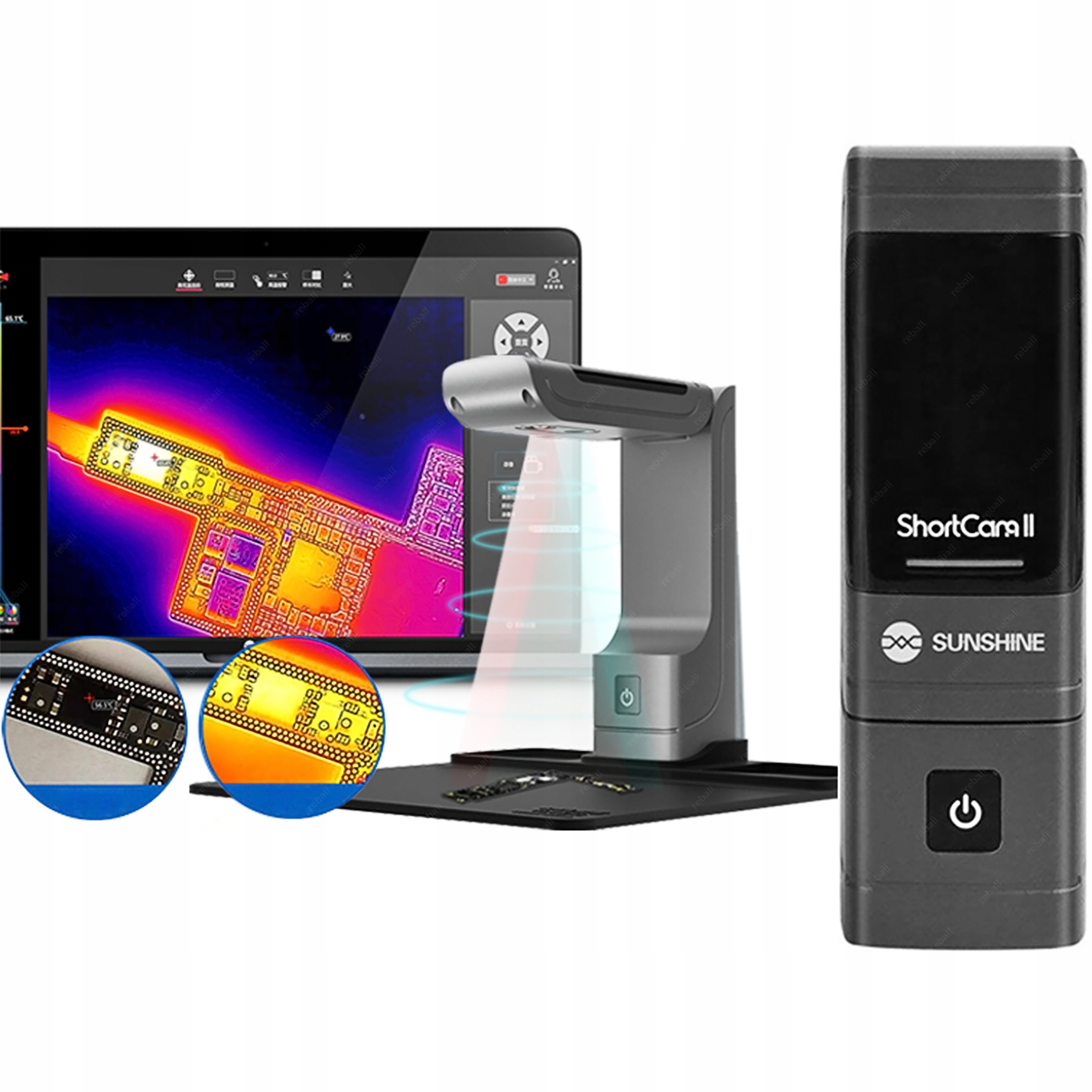 Termovizní Kamera Termovize Inspekce Opravy Shortcam II AD15