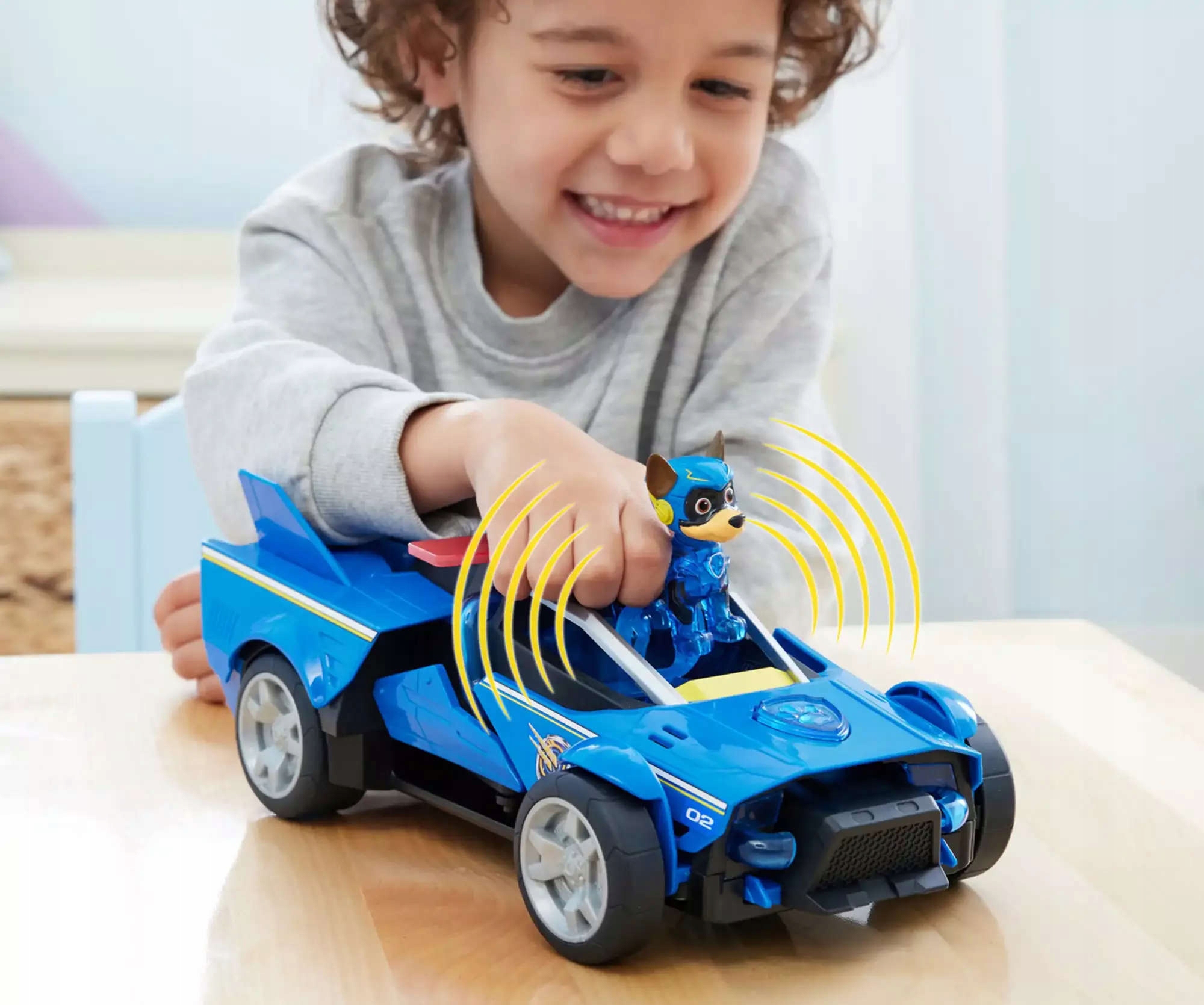 PSI PATROL WIELKI FILM POJAZD KOSMICZNY RADIOWÓZ CHASE DELUXE 2W1 FIGURKA Kod producenta 6067497