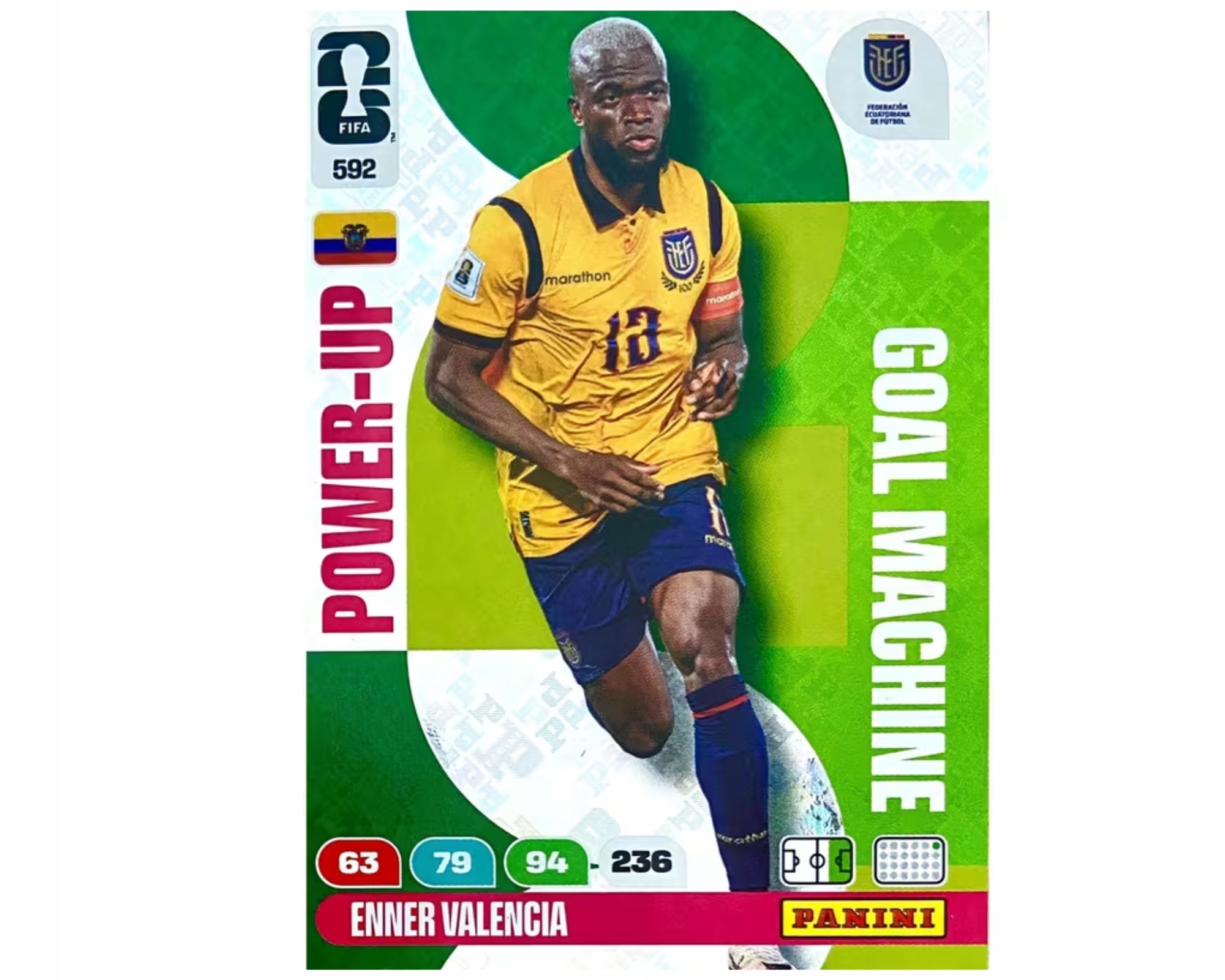 Panini Fifa World Cup 2026 Power-up Goal Machine 592 Valencia