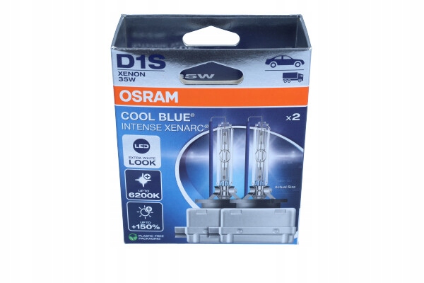 Osram Žiarovka Cool Blue Intense D1S 85V/35W PK32D-2, 6200K 2KS (eko)