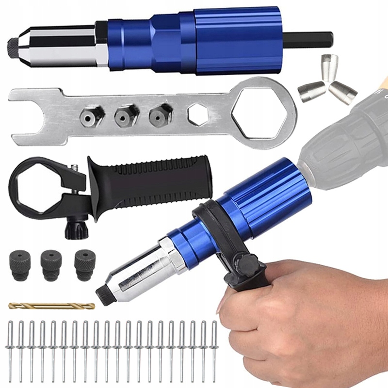 NITOWNICA DO NITÓW NA WKRĘTARKĘ ADAPTER PRZYSTAWKA