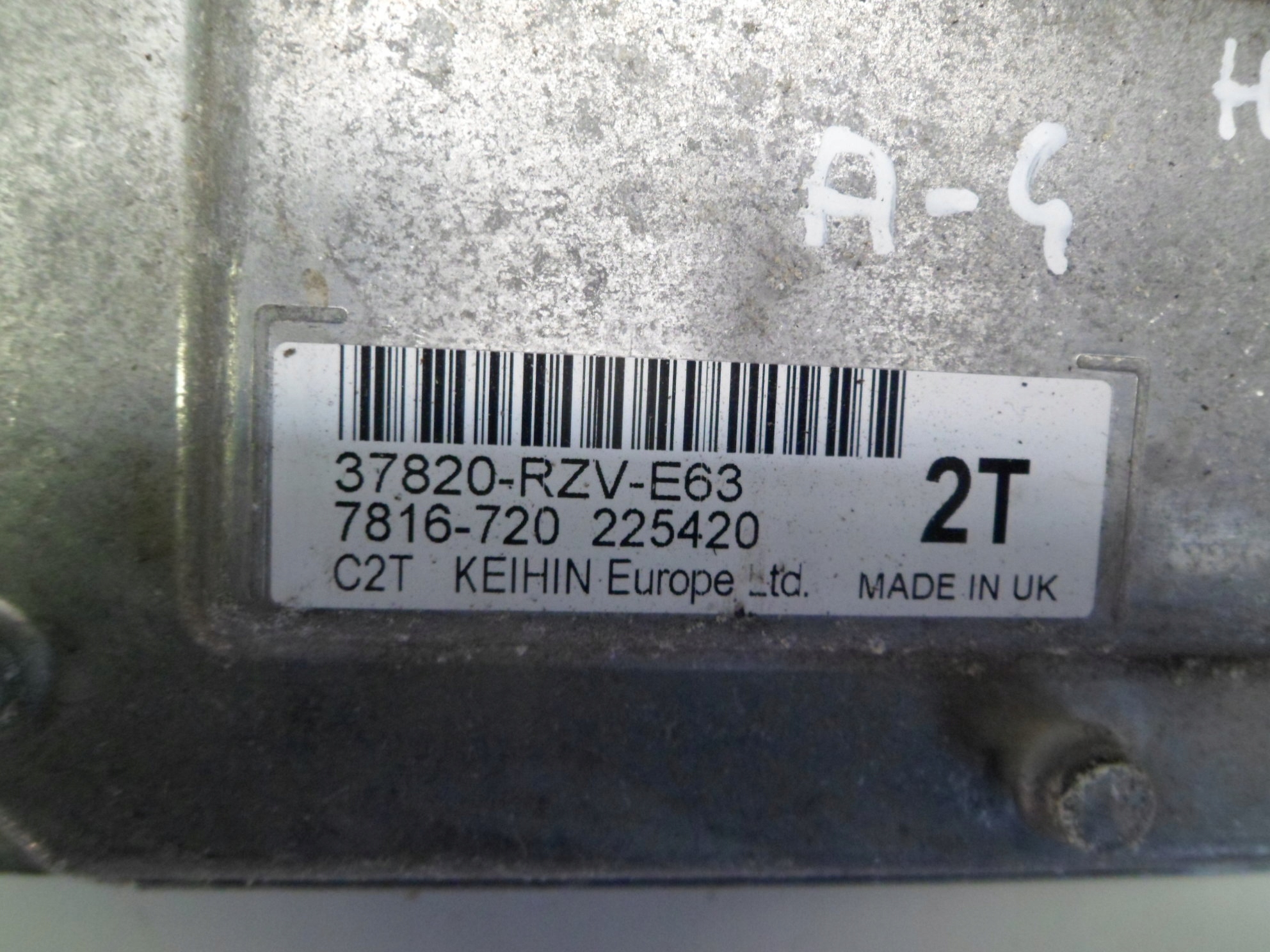 HONDA CR-V III 2.0 e-VTEC R20A2 computer 37820-RZV-E63