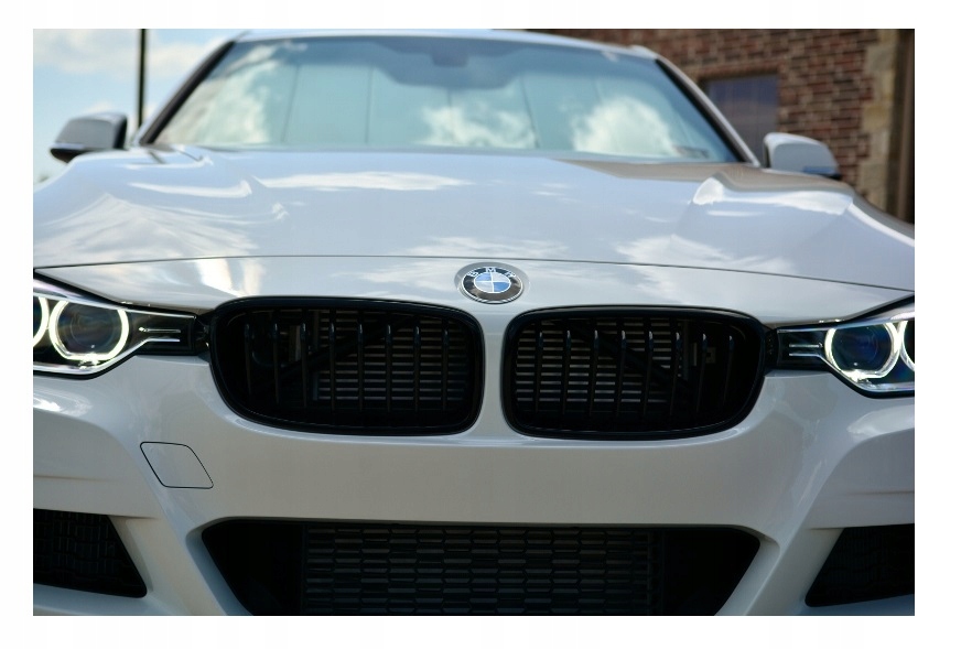 Гриль почки черный матовый черный BMW F30 F31