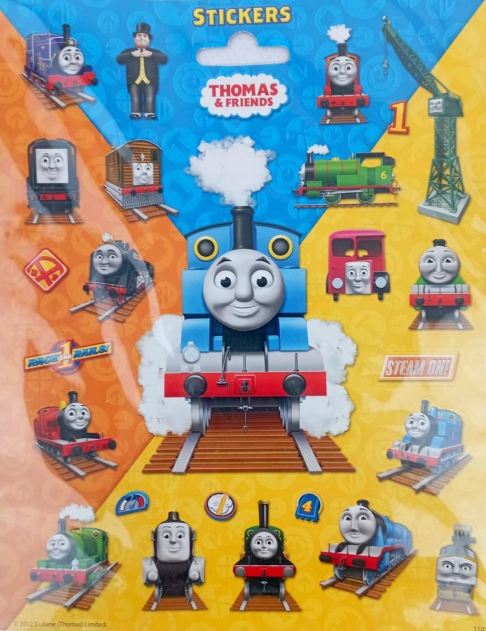 

Naklejki Tomek i Przyjaciele Zestaw Naklejek 20szt