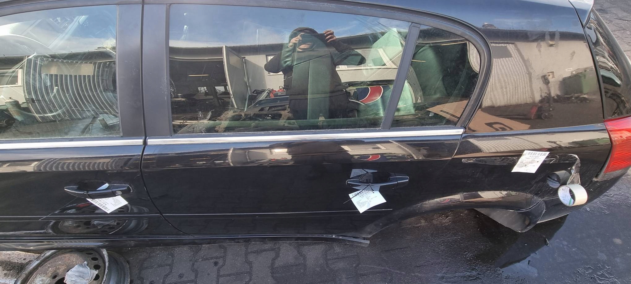 Tür links heck 2HU OPEL SIGNUM