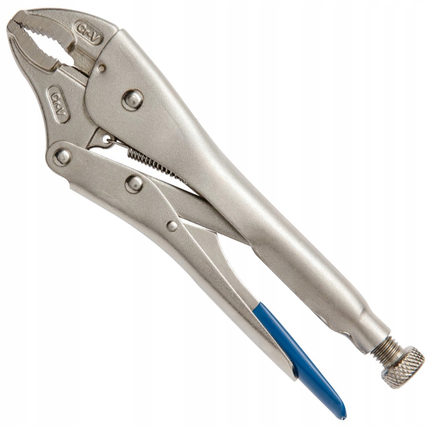 

Szczypce zaciskowe 250mm, okrągłe szczęki Hoegert