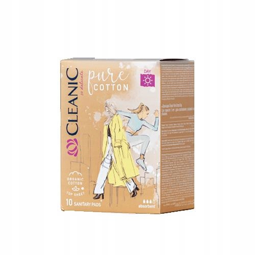 

Cleanic Pure Cotton Day Podpaski, 10szt.