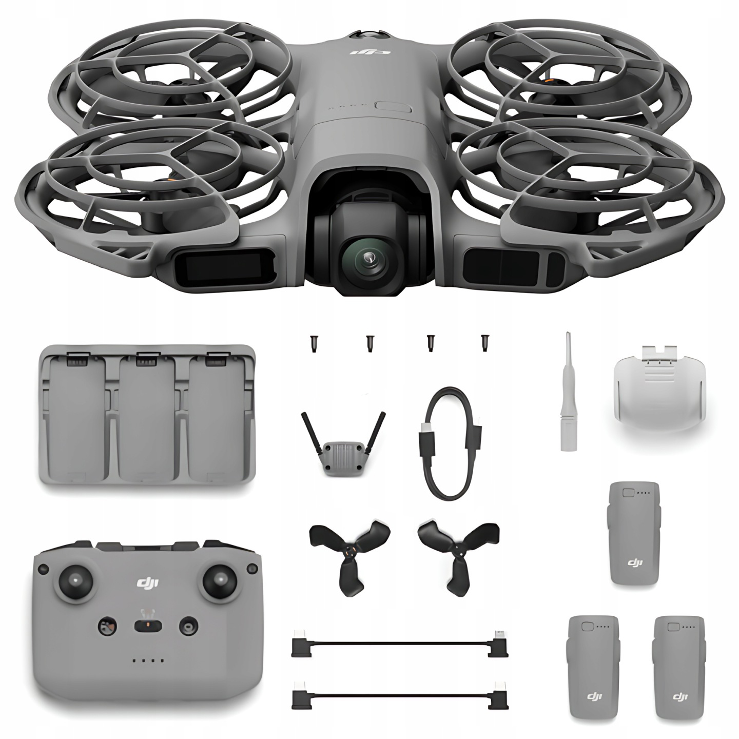 Dron Dji Neo 2 Fly More Combo Kontroler 4K 60fps ActiveTrack 3x bateria Hub