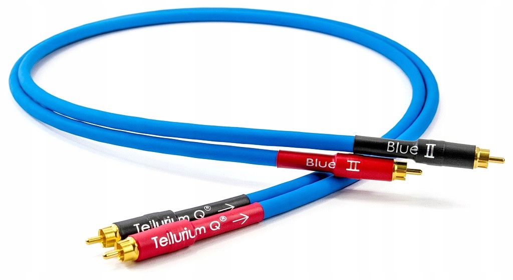 Tellurium Q Blue II 2x Rca Interkonekt 1,5 m Výjimečné Bohatství Zvuku