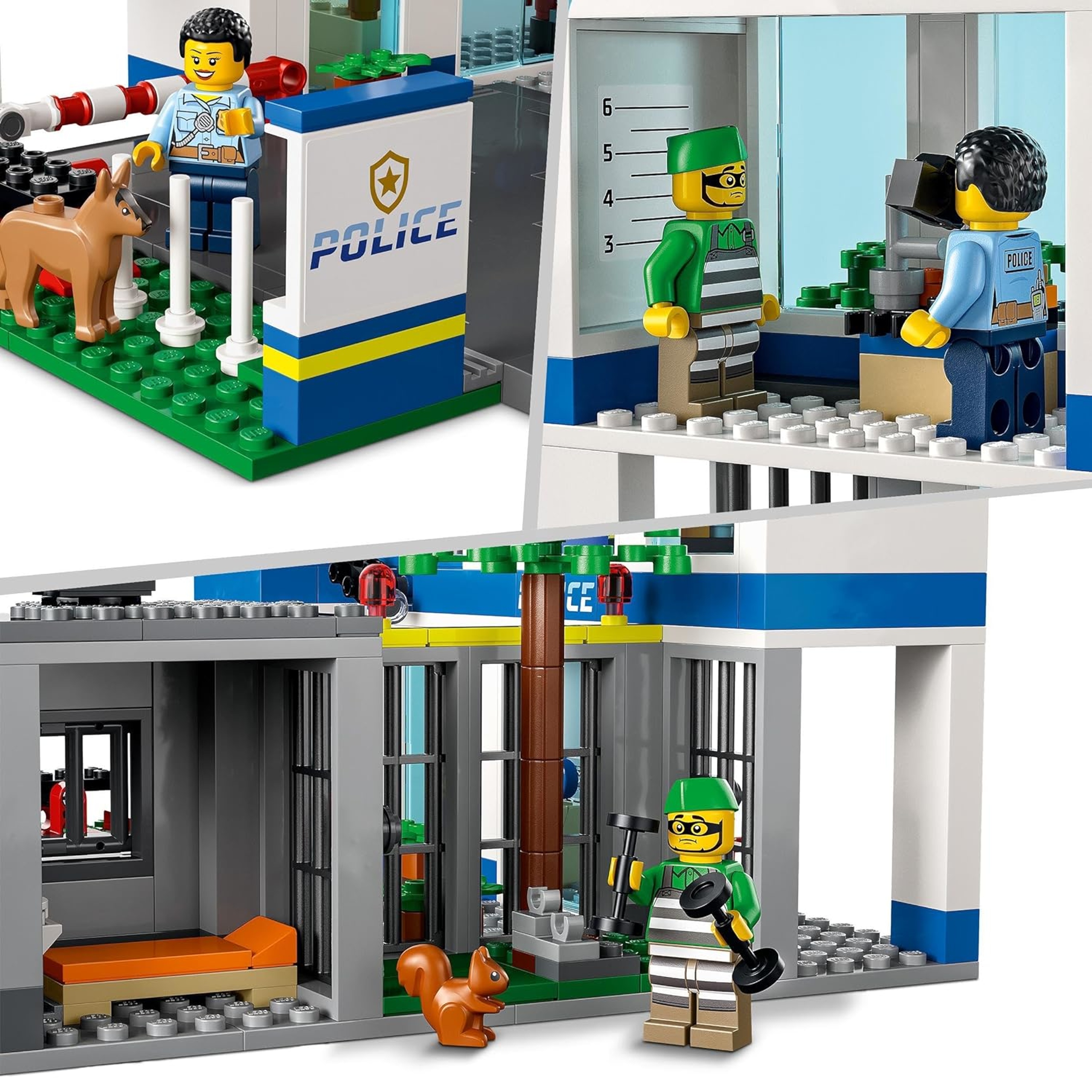 KLOCKI LEGO CITY KOMISARIAT POLICJI PREZENT DUŻY ZESTAW POSTERUNEK KOMENDA Numer produktu 60316