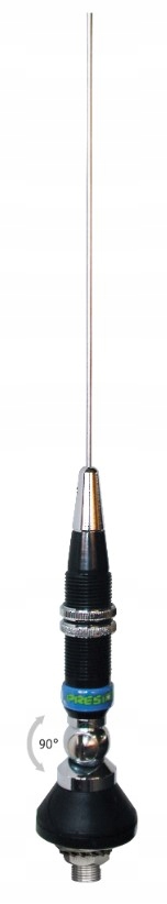 President Iowa S Antena Cb montażowa 102cm kabel 4m, wtyk Fme UC-1