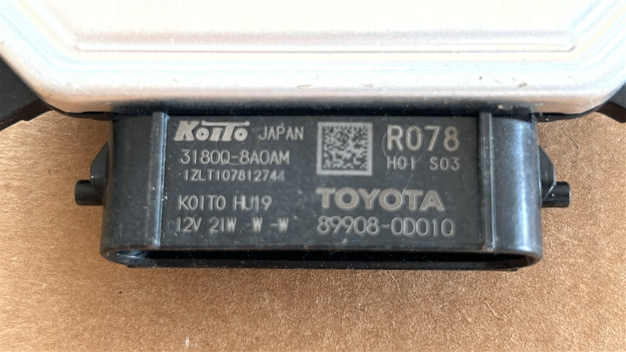 modulo centralina LED TOYOTA YARIS CROSS