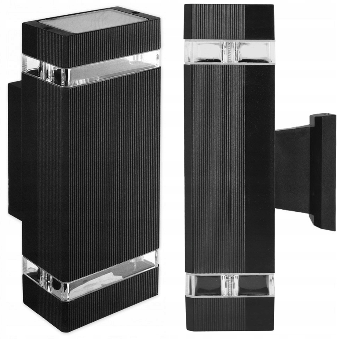 LAMPA ZEWNĘTRZNA KINKIET NAŚCIENNY LAMPKA GU10 OPRAWA ELEWACYJNA + UCHWYT