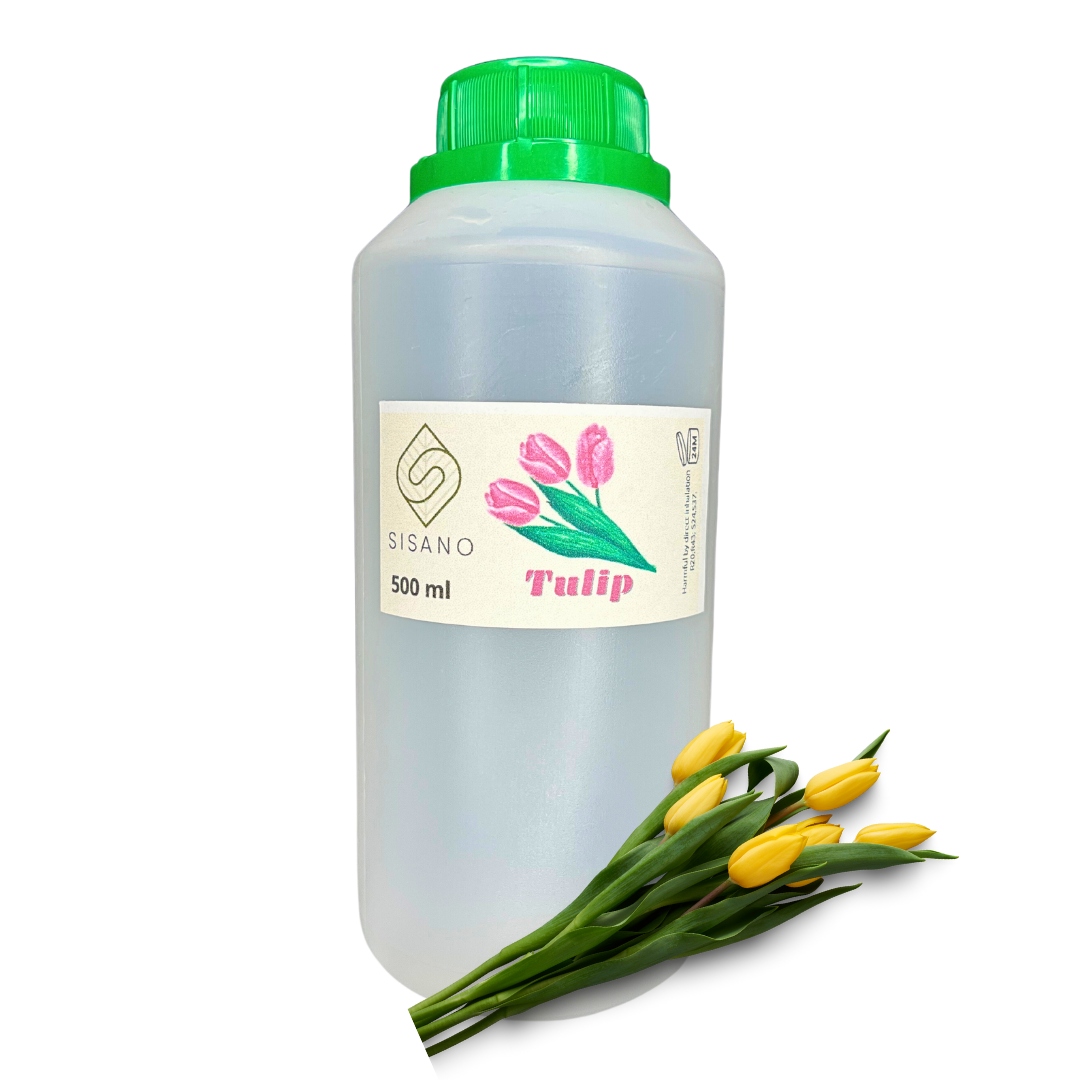 Vůně do sójových svíček s voskem Tulipán 500 ml