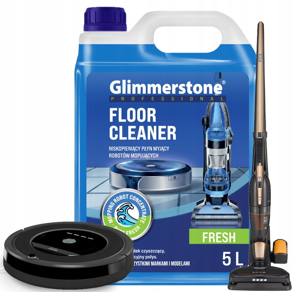 Uniwersalny Płyn do Robotów Mopujących Sprzątających Bionicznych Bez Smug