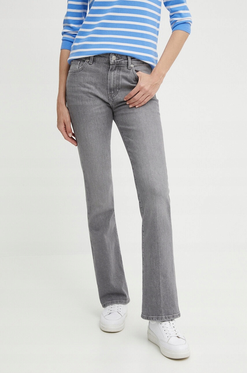 Tommy Hilfiger Dámské Džínové Kalhoty Šedé 32/30 6FA