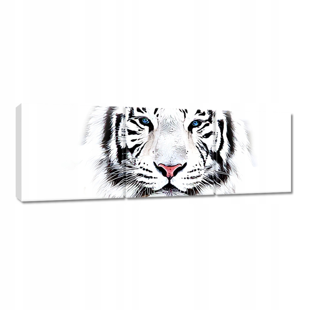 

Obrazy 120x40 Głowa tygrysa