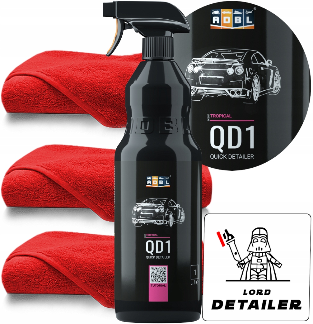 

Adbl QD1 Quick Detailer Syntetyczny Połysk 1000 ml