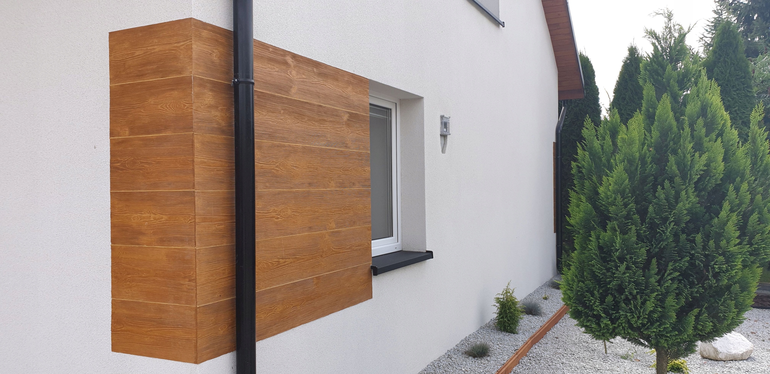 DESKA ELEWACYJNA ELASTYCZNA - PRÓBKI - SOSNA Długość 10 cm