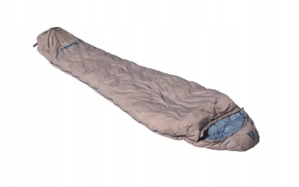Spací Pytel Mumia Turistický 2v1 Teplá Přikrývka Kapuce Lehký Obal 230x80 cm