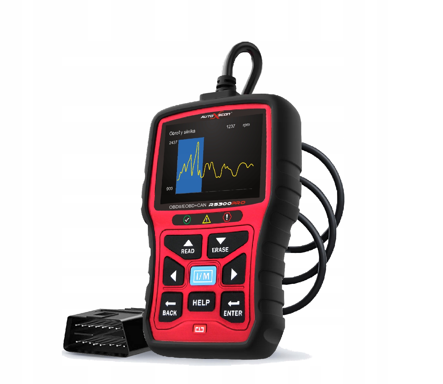 Tester diagnostyczny AutoXscan RS300PRO Guma Kod producenta RS300PRO