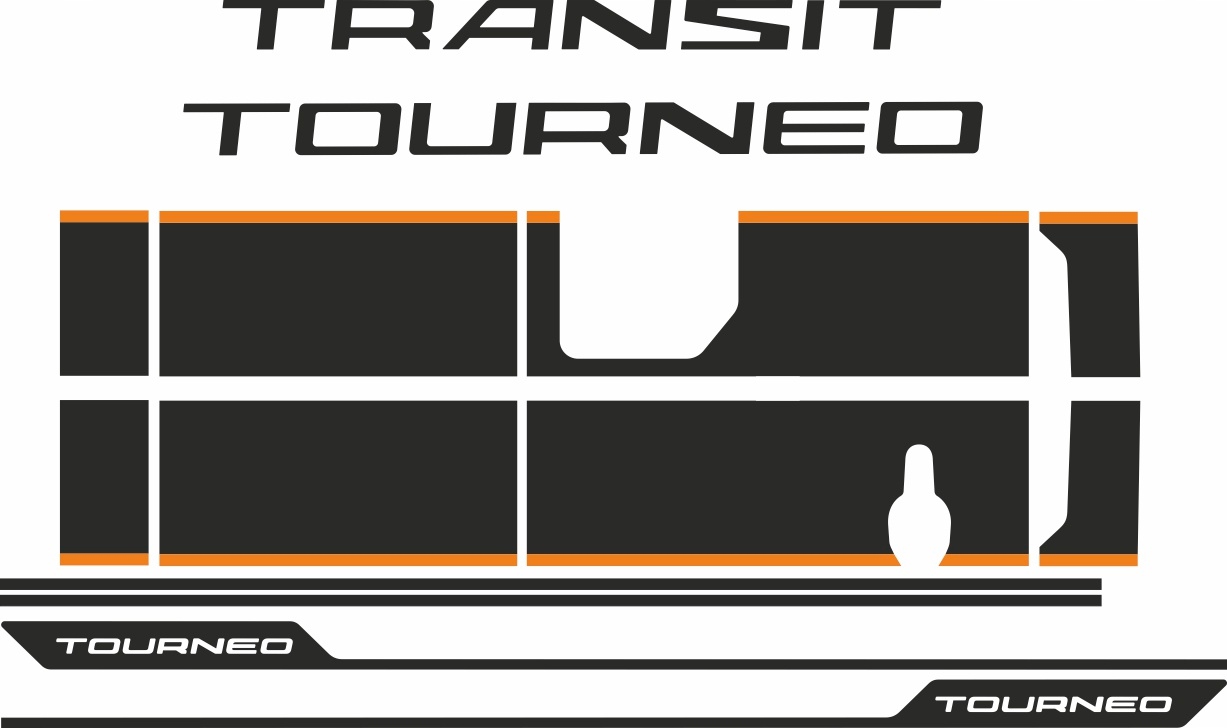 

Naklejki Ford Transit Custom Tourneo 2-Kolory
