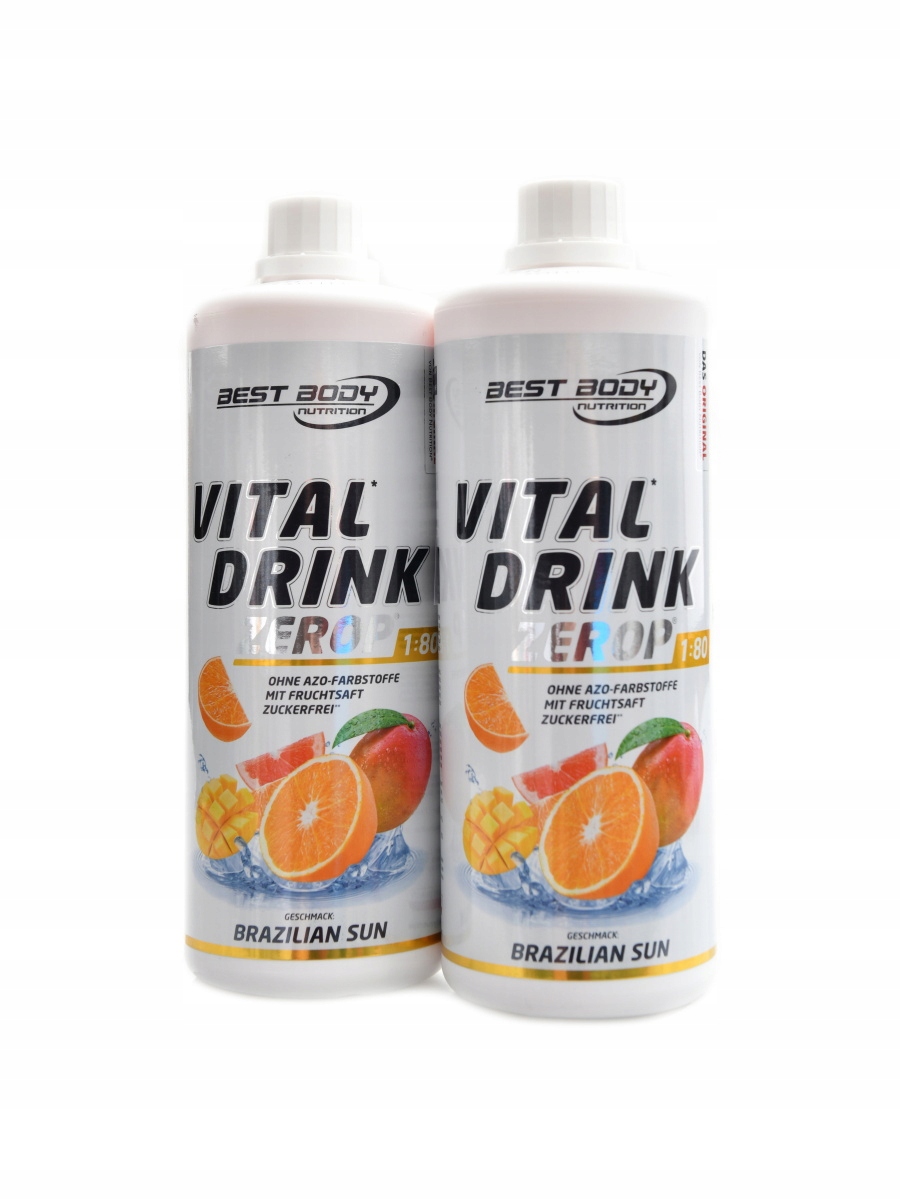 Levně Vital drink Zerop 2 x 1000 ml brazilian sun Duopack