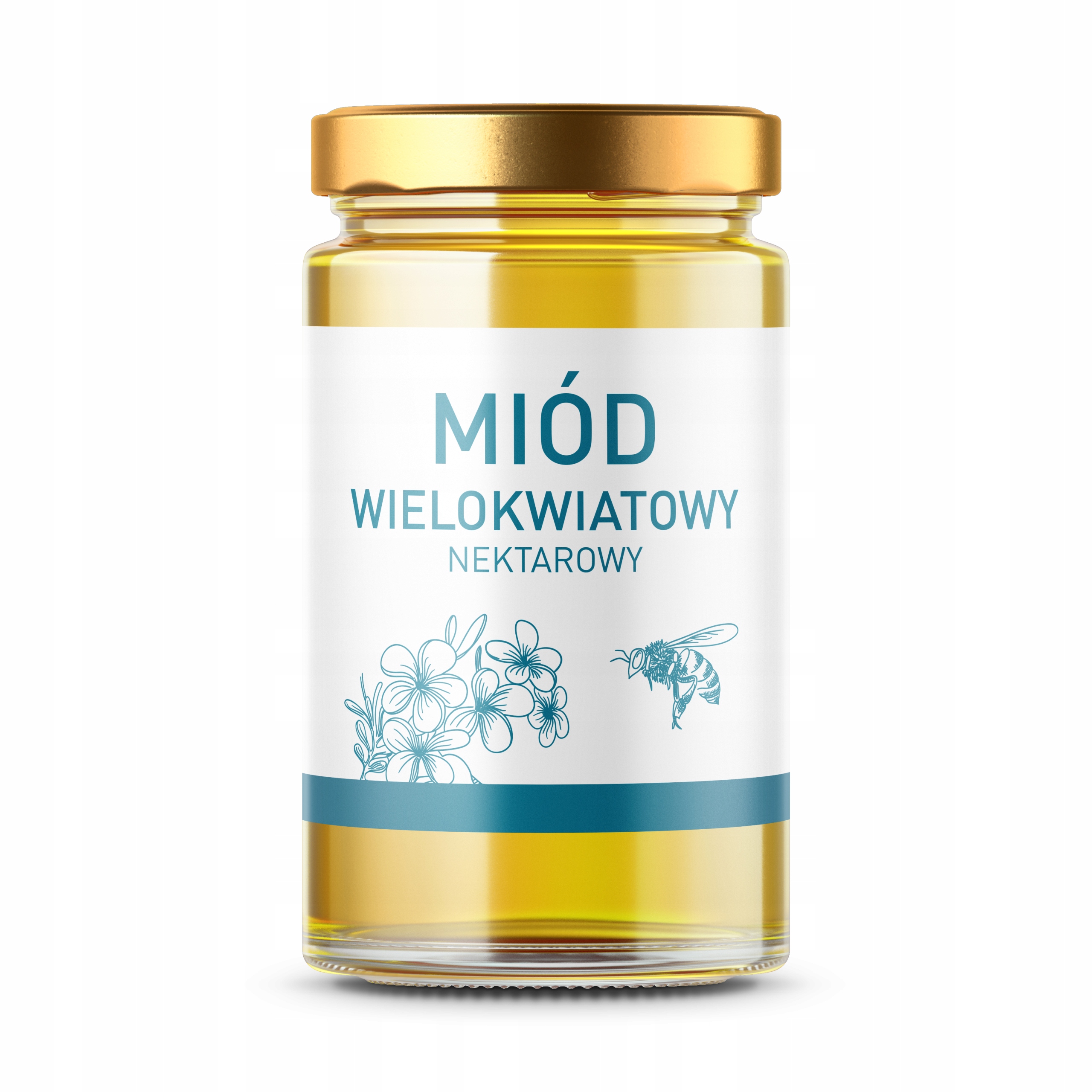 

Etykiety na Miód Wielokwiatowy 100szt.