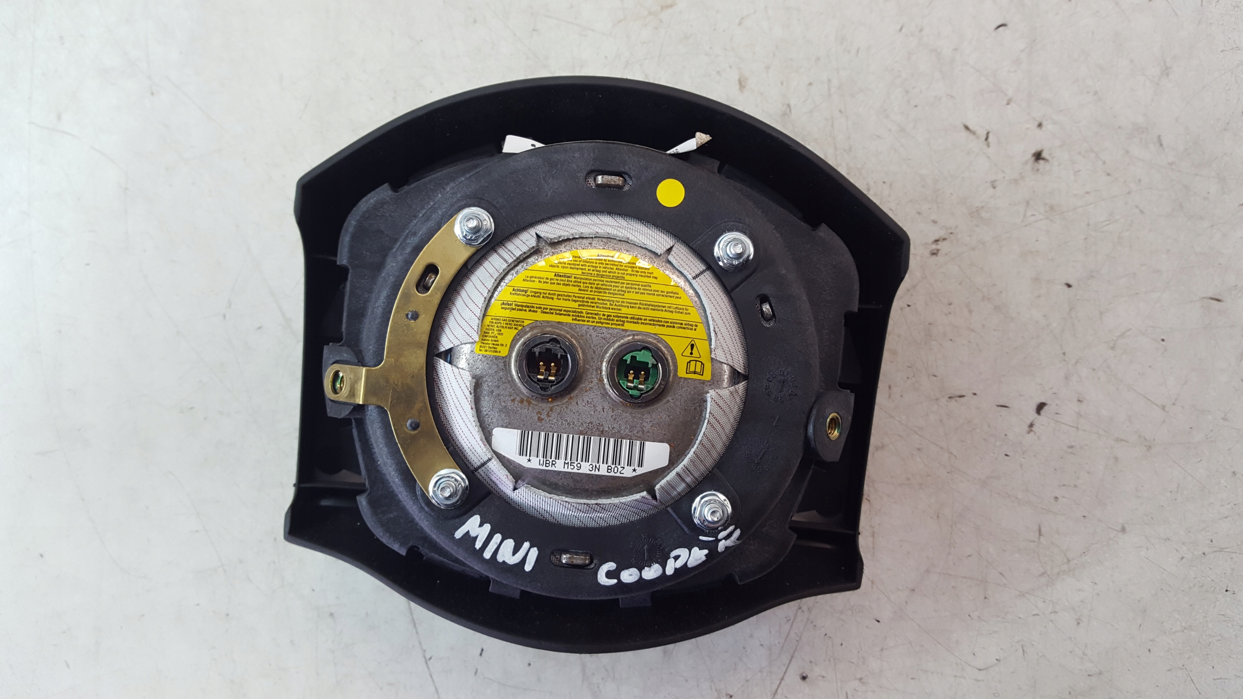Airbag des Lenkrads 6757407 Mini Cooper