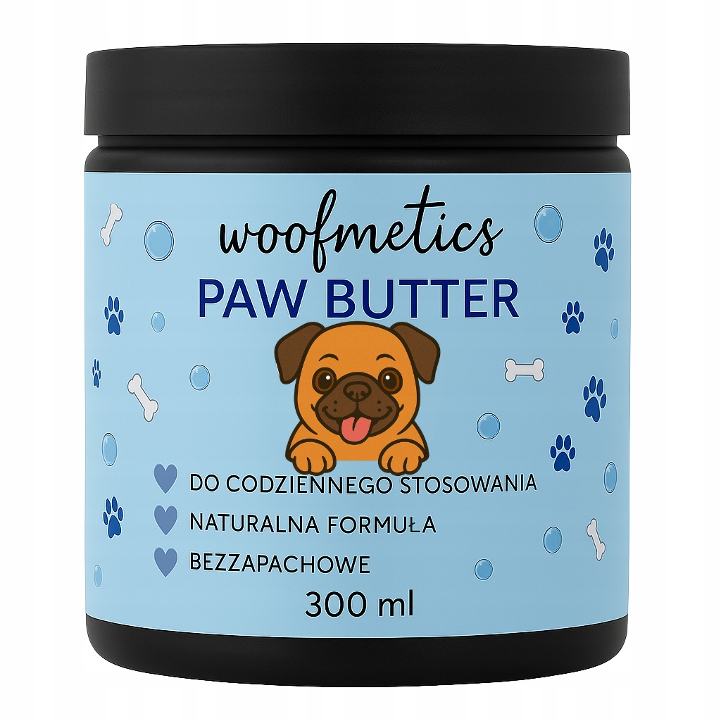 Levně Woofmetics Paw Butter – Lapkové máslo pro péči o tlapky Bez Zápachu 300 ml