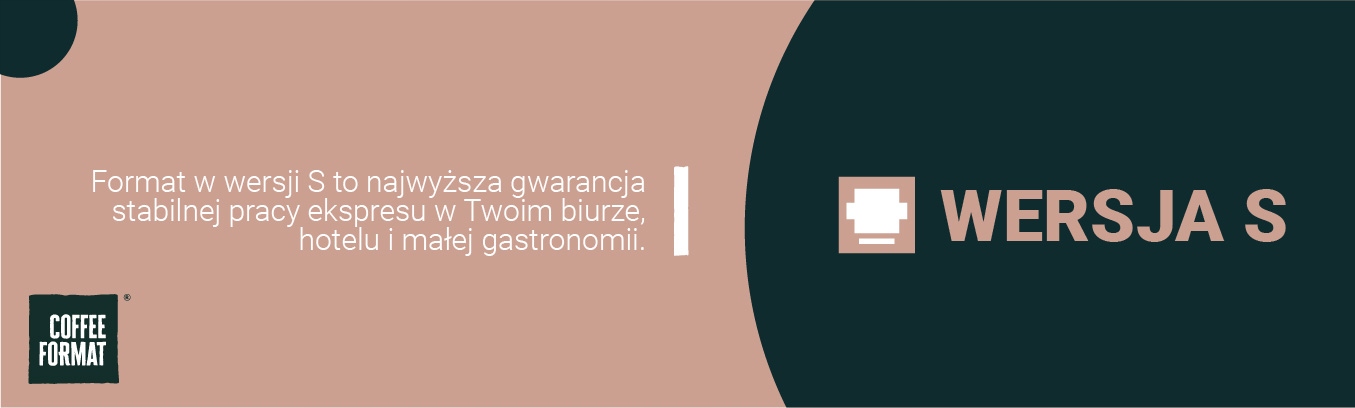 Coffee Format BREAK W2L automatyczny ekspres Rodzaje kawy ziarnista