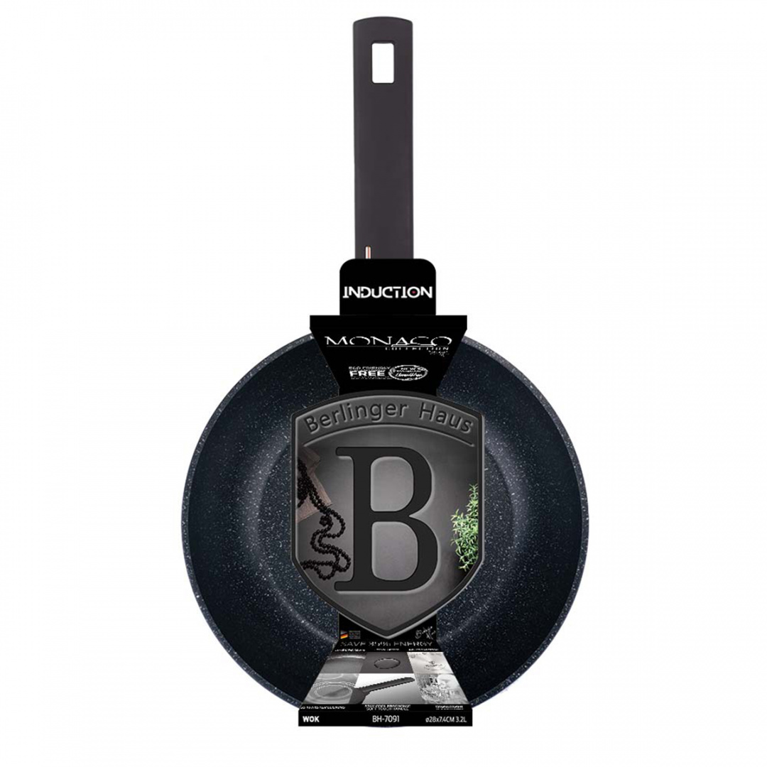 WOK TYTANOWY 28cm BERLINGER HAUS BH-7091 MONACO Marka Berlinger Haus