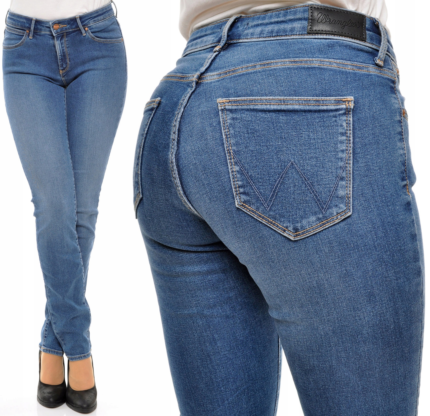 Wrangler kalhoty regular straight Slim W26 L32