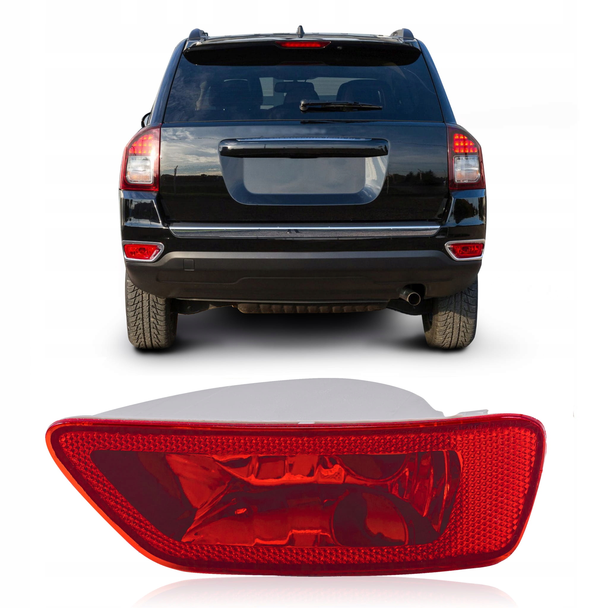 JEEP COMPASS I MK49 2011-2017 LAMPA PRZECIWMGIELNA TYLNA PRAWA 57010716AC