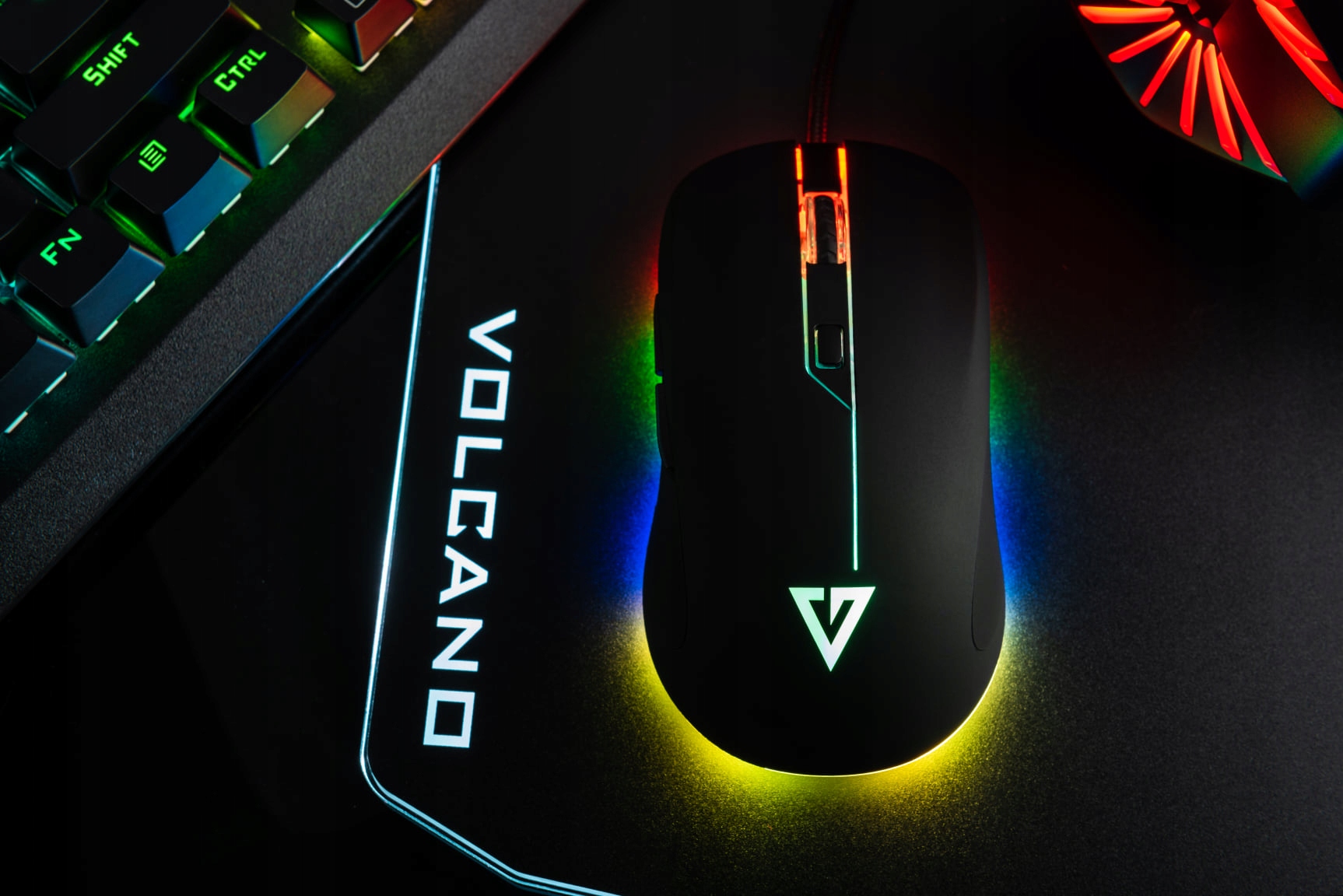 BEZKLIKOWA I CICHA MYSZKA GAMINGOWA USB RGB MODECOM VOLCANO ASSASSIN SILENT Waga produktu 136 g