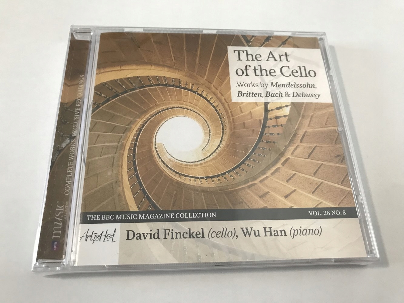 CD The Art of cello Mendelssohn Britten Bach Nowa