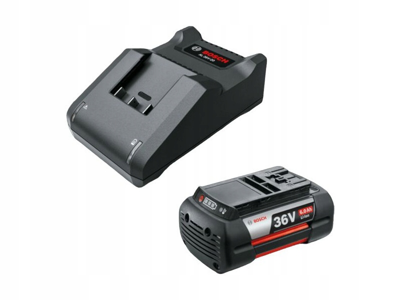 Zestaw Bosch Ładowarka Al 36V-20 akumulator 36 V Gba 36V 6.0Ah