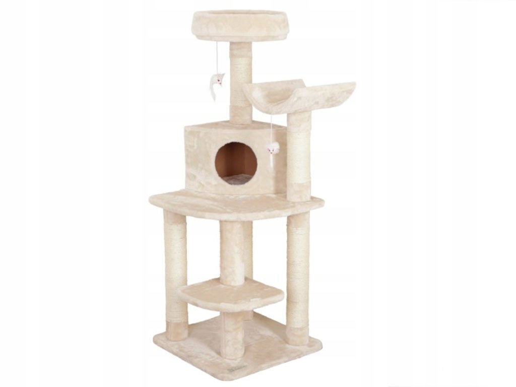 Levně Škrabadlo pro kočky rohové Kerbl 81621 Zirkonia, 130x50x50 cm