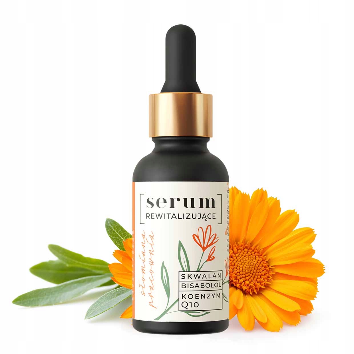 Revitalizační sérum Koenzym Q10, Bisabolol, 30 ml, Słomiana Pracownia