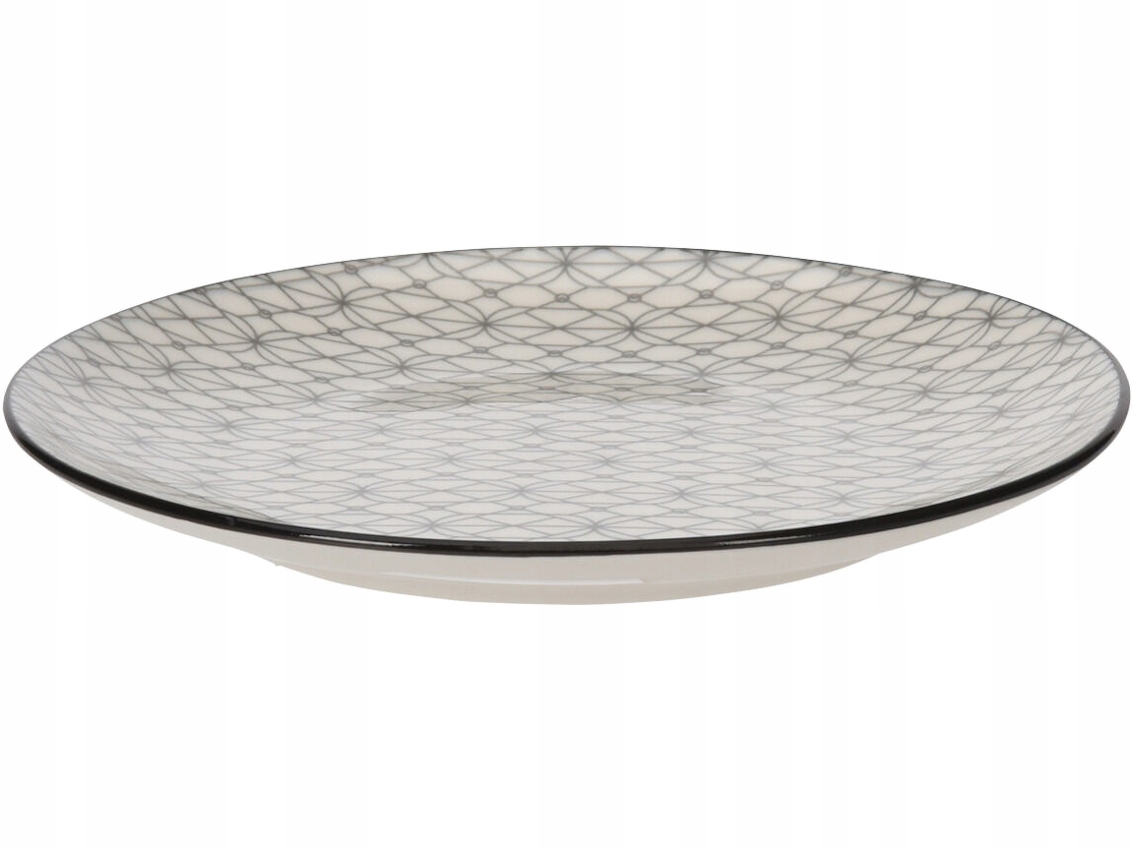 

Porcelanowy talerz talerzyk Deserowy 19 cm / Geo